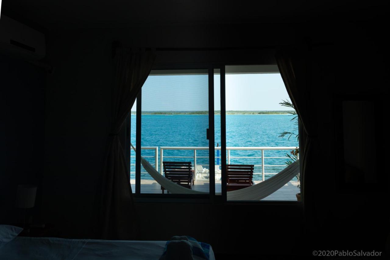 Casa Sol Y Luna Bacalar Bed & Breakfast Bagian luar foto