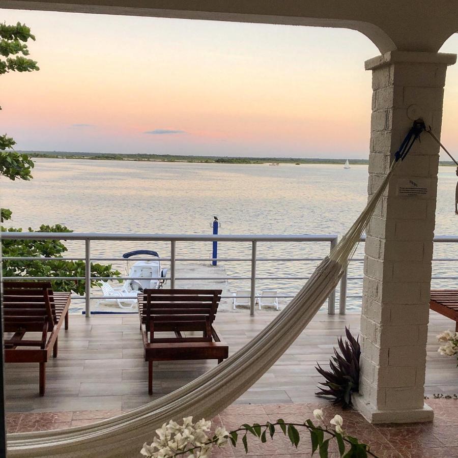 Casa Sol Y Luna Bacalar Bed & Breakfast Bagian luar foto