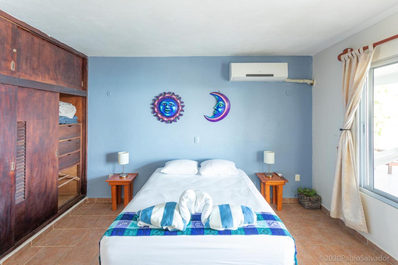 Casa Sol Y Luna Bacalar Bed & Breakfast Bagian luar foto