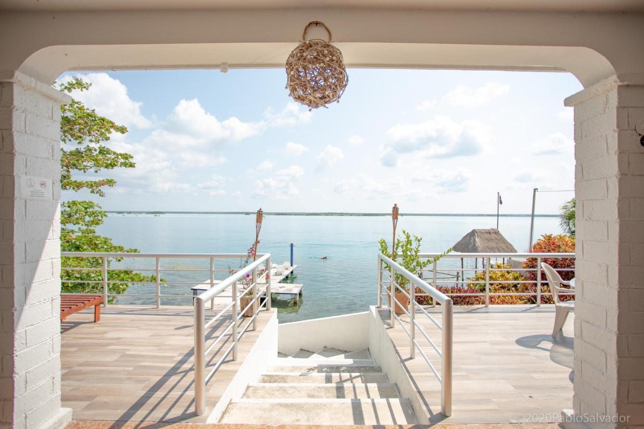 Casa Sol Y Luna Bacalar Bed & Breakfast Bagian luar foto